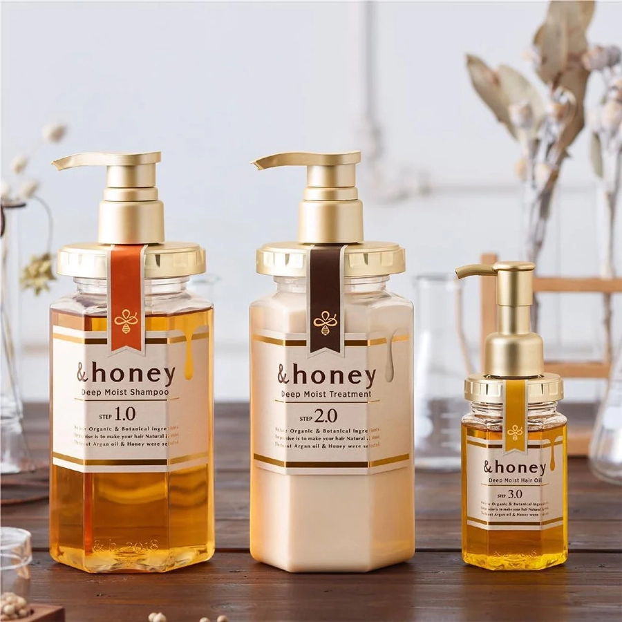 &honey Deep Moist Shampoo 440mL &honey