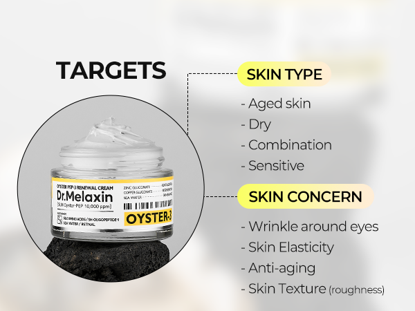 Dr. Melaxin Oyster Peptide Cream 50g firming moisturizer UAE