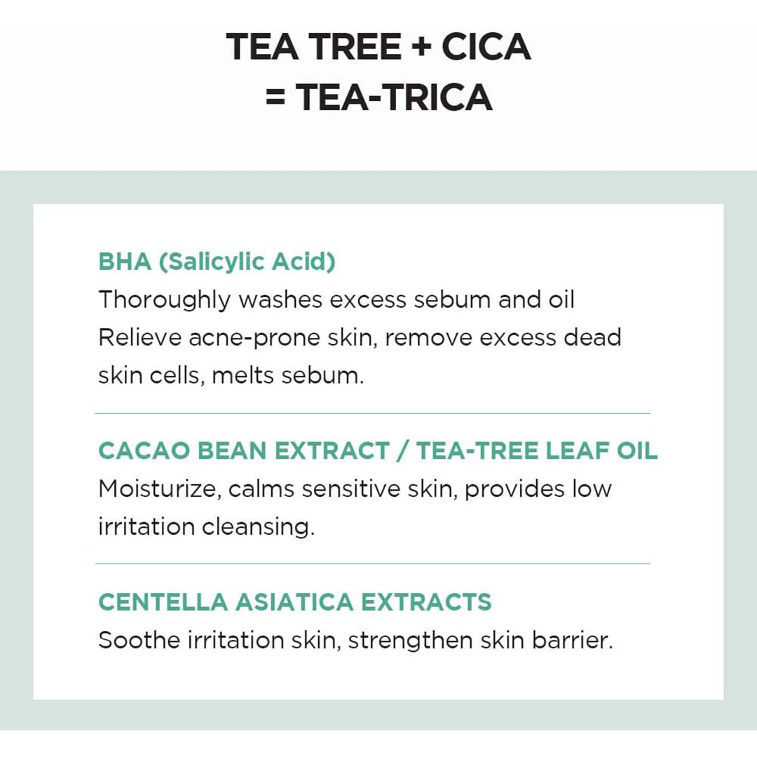 SKIN1004 Madagascar Centella Tea-Trica BHA Foam 4.22 fl.oz 125mL Skin1004