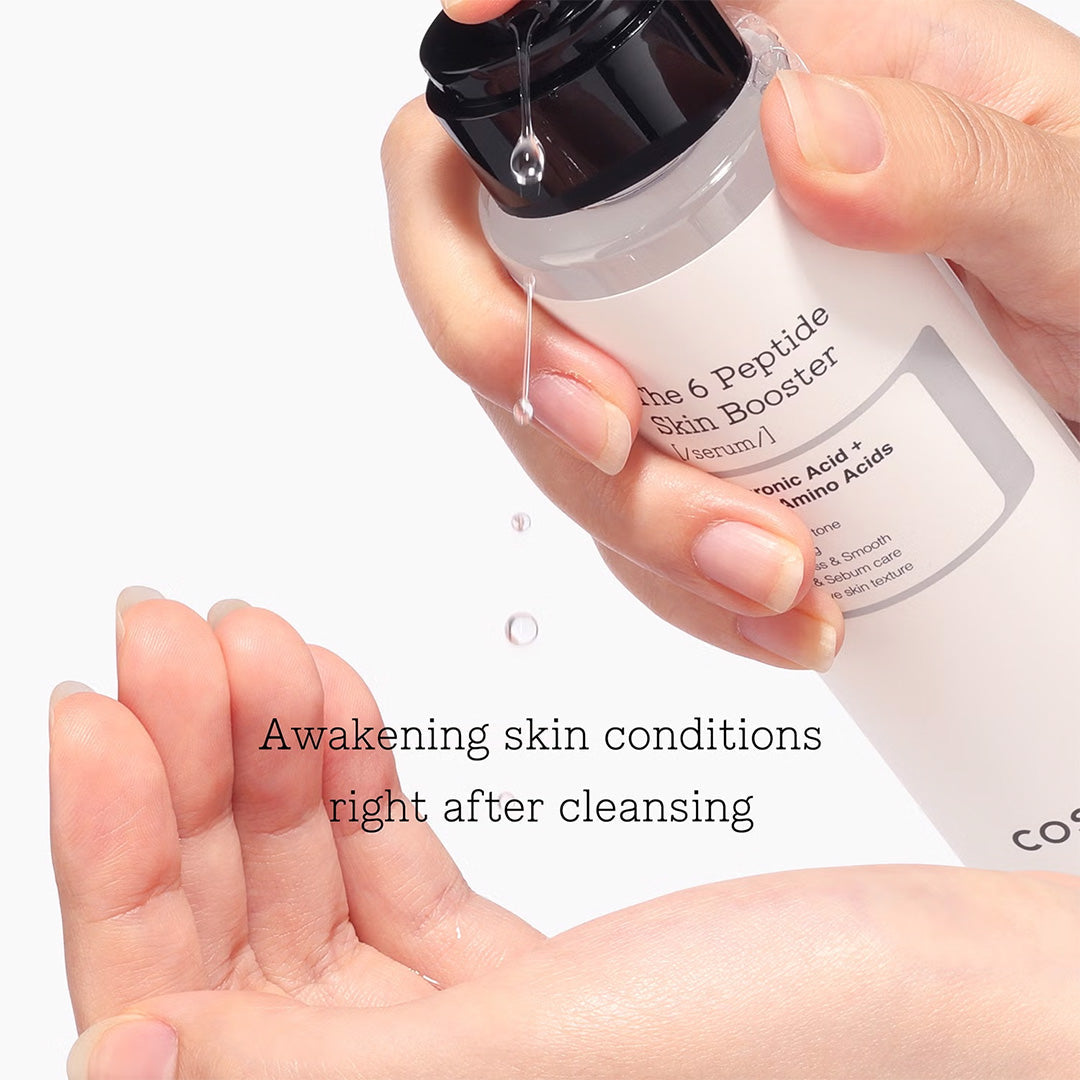 COSRX The 6 Peptide Skin Booster Face Serum With Hyaluronic Acid + NAG + Amino Acids 150 mL COSRX