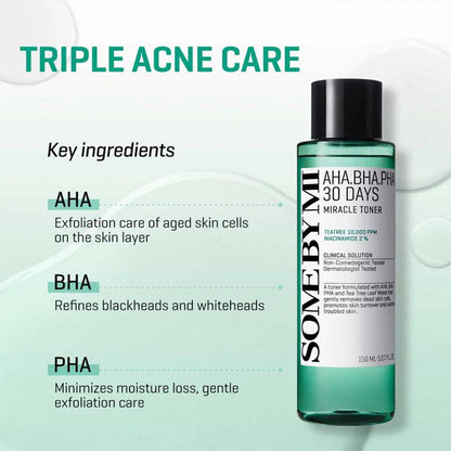 SOME BY MI Aha-Bha-Pha 30 Days Miracle Toner 150 mL SOMEBYMI