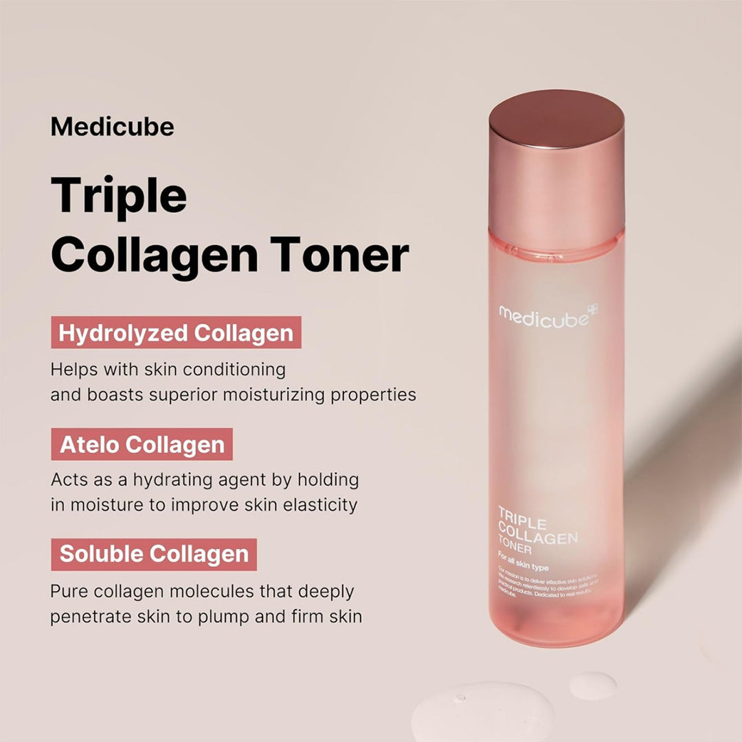 medicube Triple Collagen Toner 4.0 140 mL Details