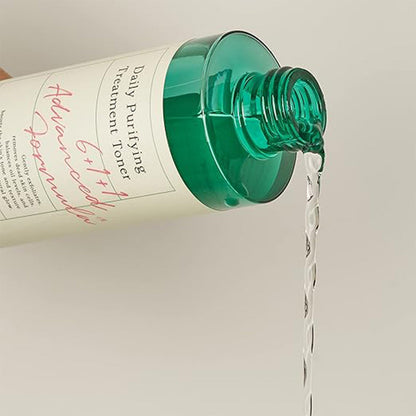 AXIS-Y Daily Purifying Treatment Toner flowing out