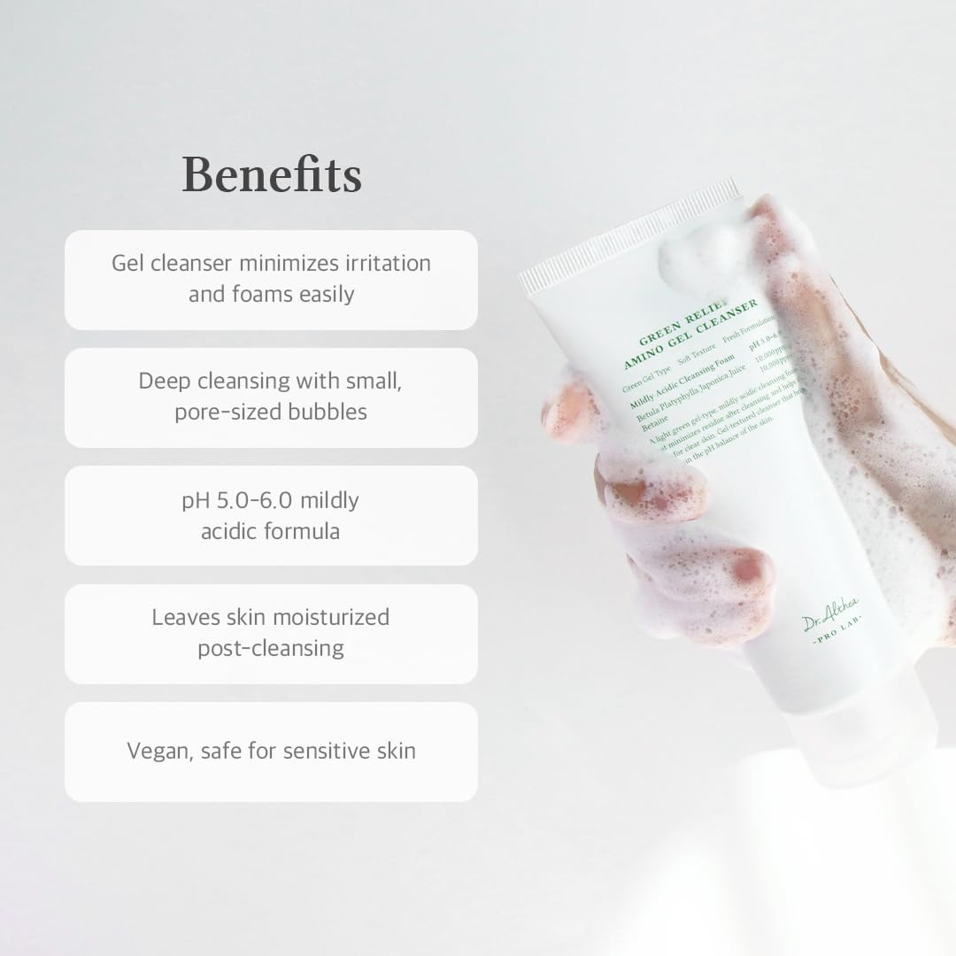 Dr.Althea Green Relief Amino Gel Cleanser 100mL Dr. Althea