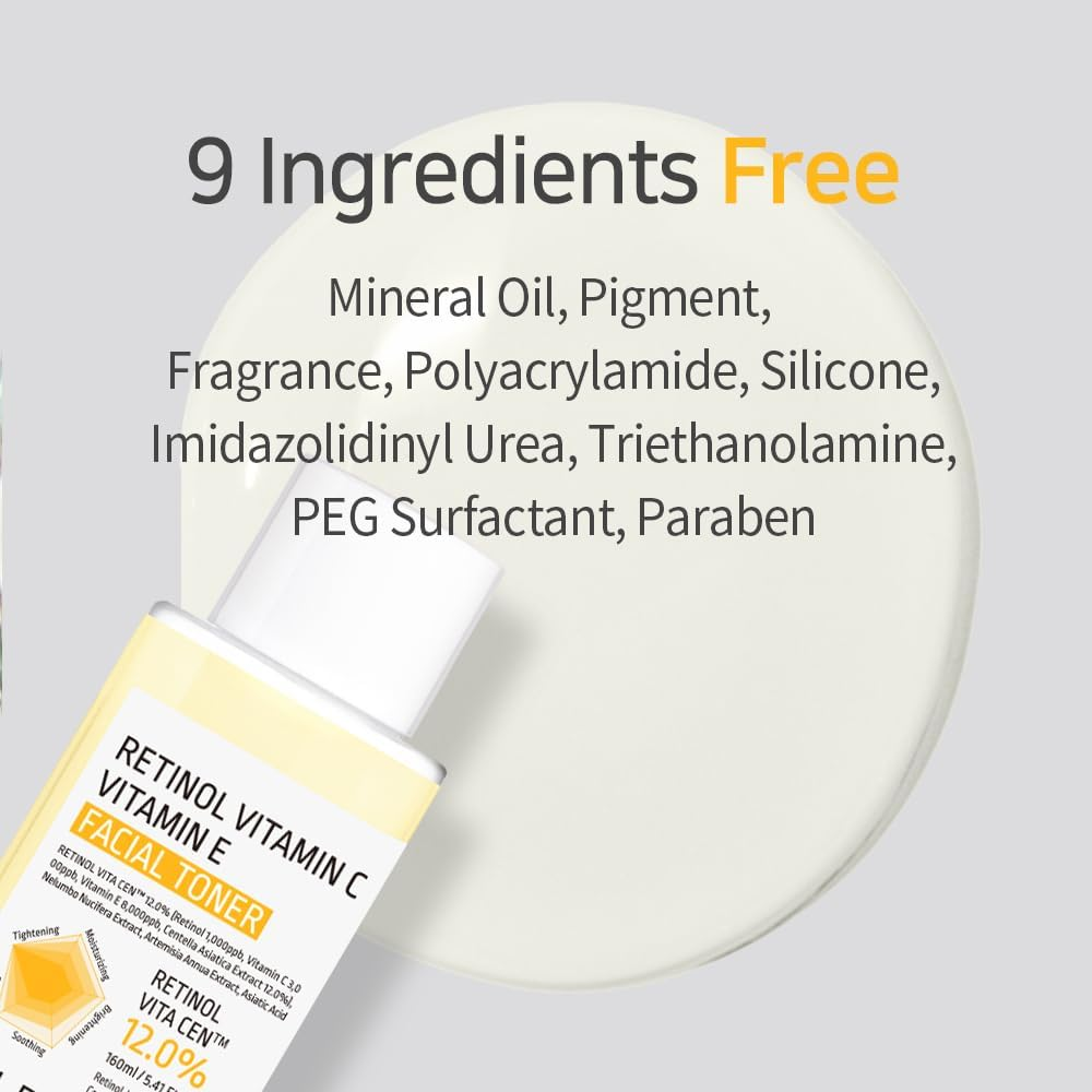 APLB Retinol Vitamin C Vitamin E Facial Toner 160mL APLB