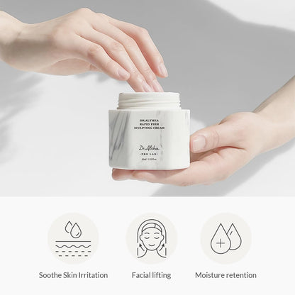 Dr. Althea Rapid Firm Sculpting Cream 45ml Korean firming moisturizer with Edelweiss, peptides, collagen, Idebenone and Hyaluronic Acid for hydration, fine-line care and improved skin elasticity in UAE.