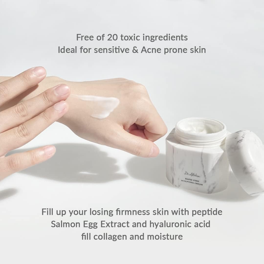 Dr. Althea Rapid Firm Sculpting Cream 45ml Korean firming moisturizer with Edelweiss, peptides, collagen, Idebenone and Hyaluronic Acid for hydration, fine-line care and improved skin elasticity in UAE.