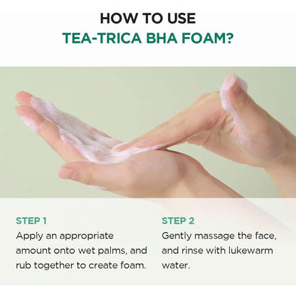 SKIN1004 Madagascar Centella Tea-Trica BHA Foam 4.22 fl.oz 125mL Skin1004