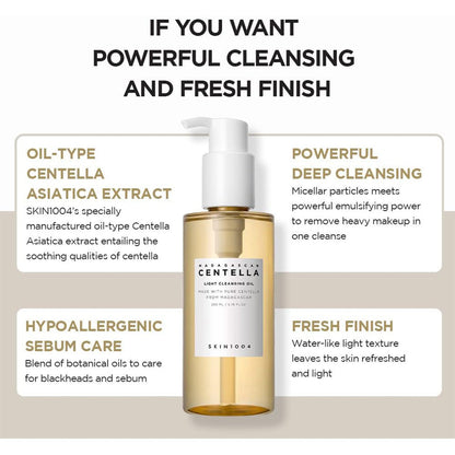 SKIN1004 Madagascar Centella Light Cleansing Oil, 200 mL Details
