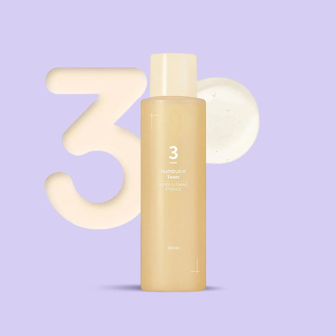 numbuzin No.3 Toner Super Glowing Essence Toner 200 mL numbuzin