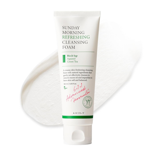AXIS-Y Sunday Morning Refreshing Cleansing Foam tube bottle