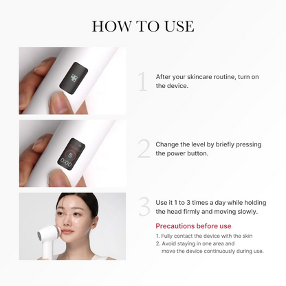 instructions to use medicube Age-R Ultra Tune 