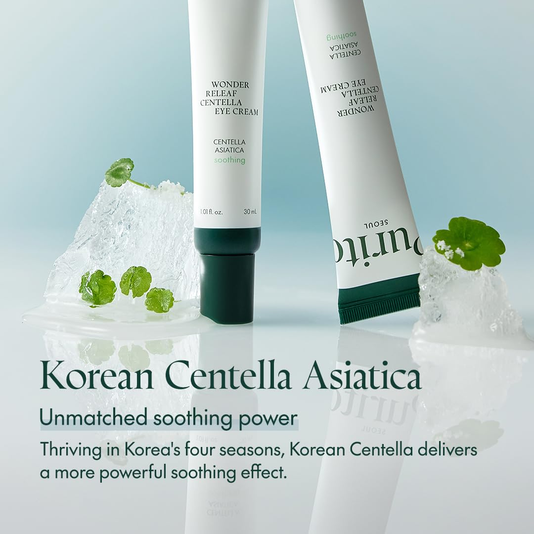 two tubes of PURITO SEOUL Wonder Releaf Centella Eye Cream