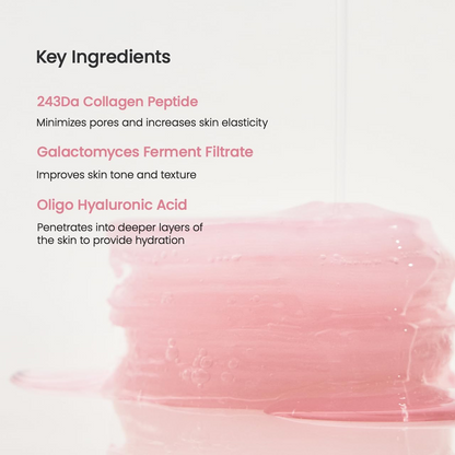 BIODANCE Collagen Gel Toner Pads drenched in toner