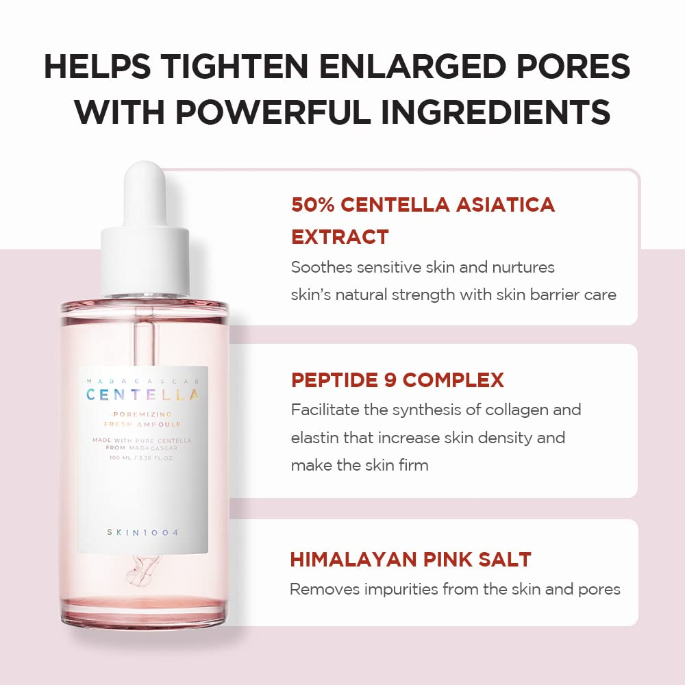 SKIN1004 Madagascar Centella Poremizing Fresh Ampoule 100mL Skin1004