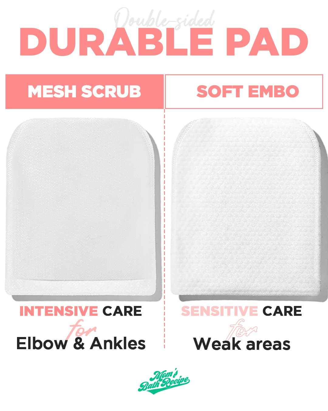 Mom’s Bath Recipe Body Peeling Pad Trouble Care (8 Sheets) Mom's Bath Recipe