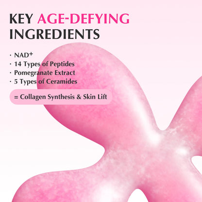 EQQUALBERRY Lush Blush NAD+ Peptide Boosting Serum age defying ingredients