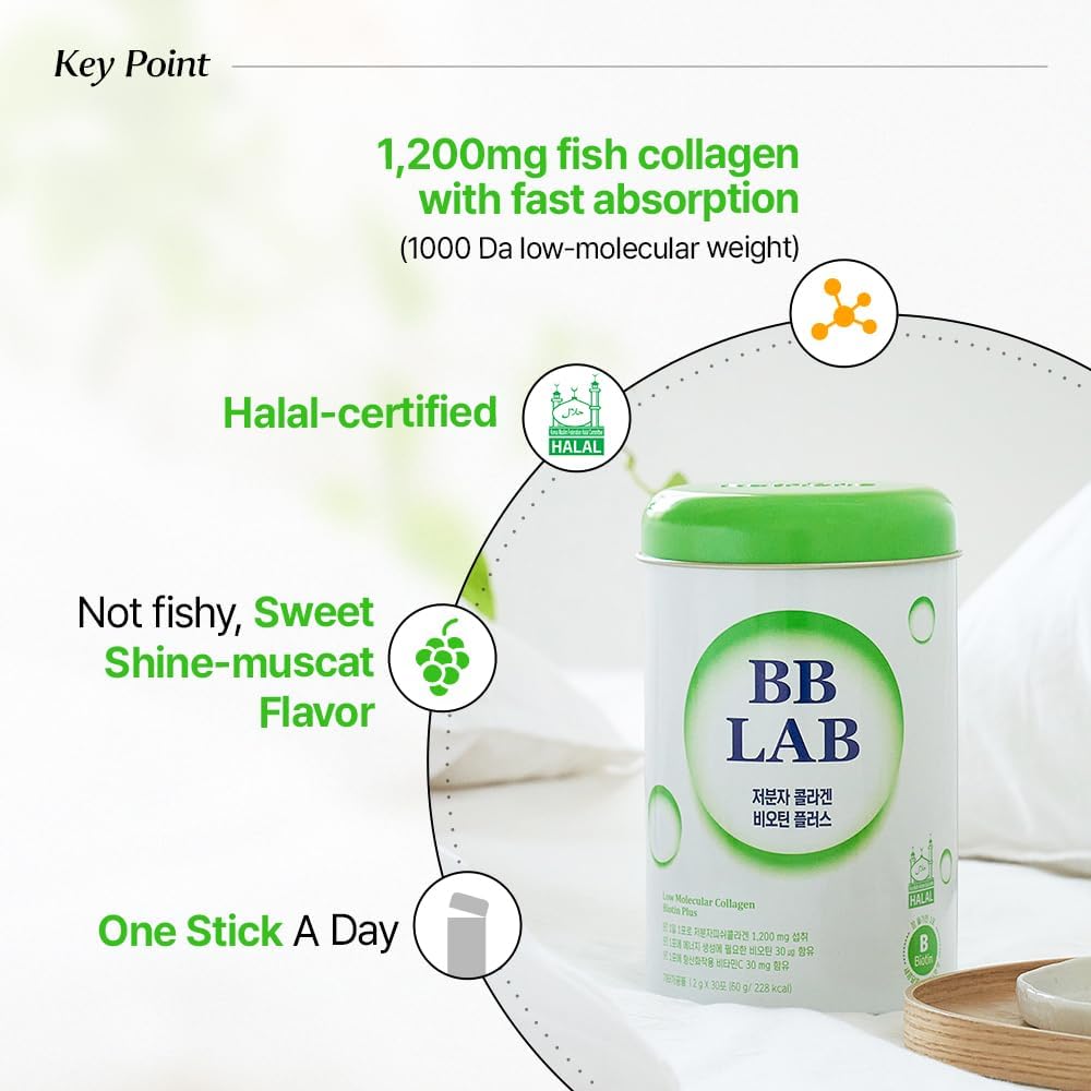 BB LAB Low Molecular Collagen Biotin Plus 30 Sticks