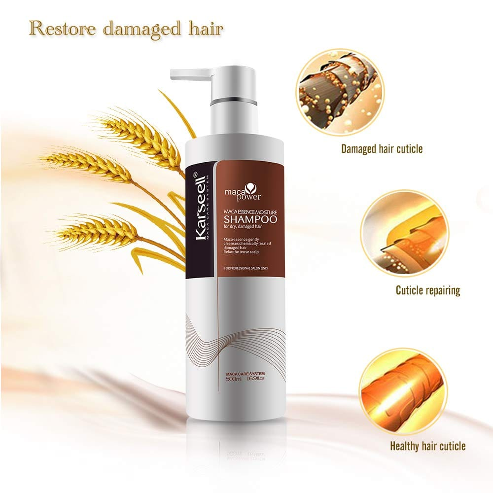 Karseell Maca Power Shampoo pump bottle