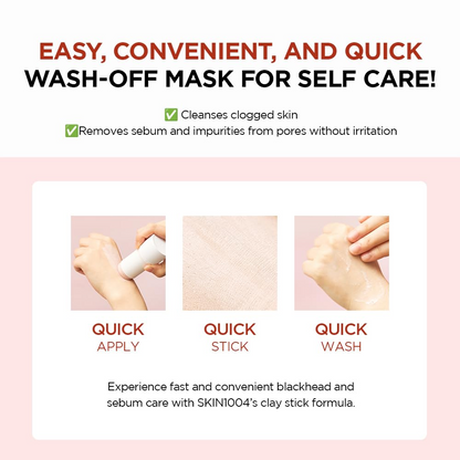 SKIN1004 Madagascar Centella Poremizing Quick Clay Stick Mask 27g Skin1004