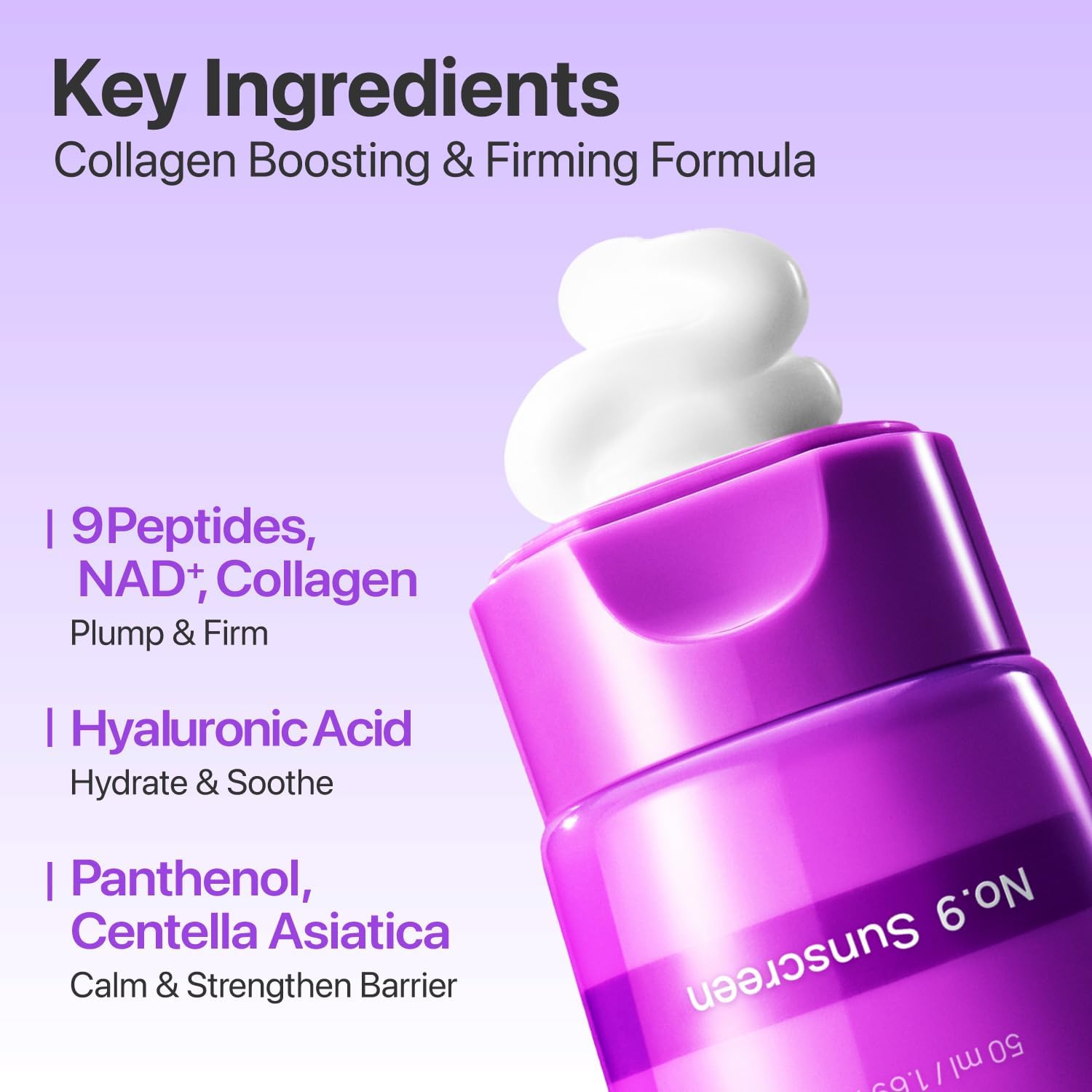 Korean peptide sunscreen with NAD+ Abu Dhabi