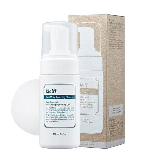 Dear, Klairs Rich Moist Foaming Cleanser 100mL Dear, Klairs