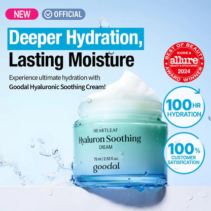 Goodal Heartleaf Soothing Hyaluron Soothing Cream 75 mL