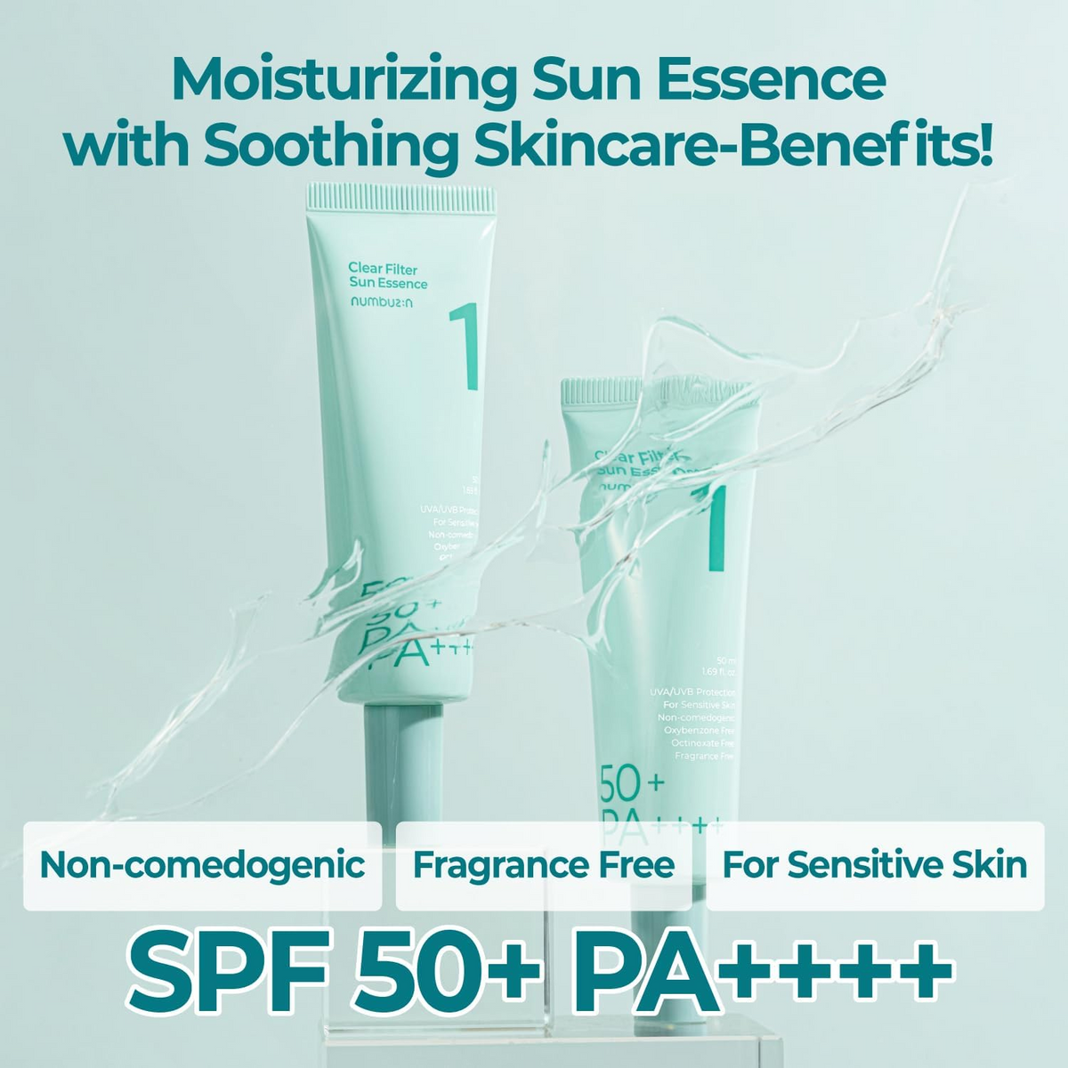 numbuzin No.1 Clear Filter Sun Essence Spf50+ Pa++++ 50mL numbuzin