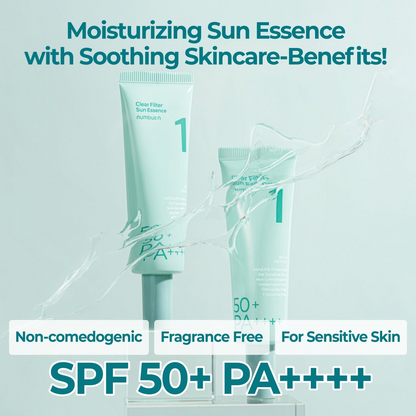 numbuzin No.1 Clear Filter Sun Essence Spf50+ Pa++++ 50mL numbuzin