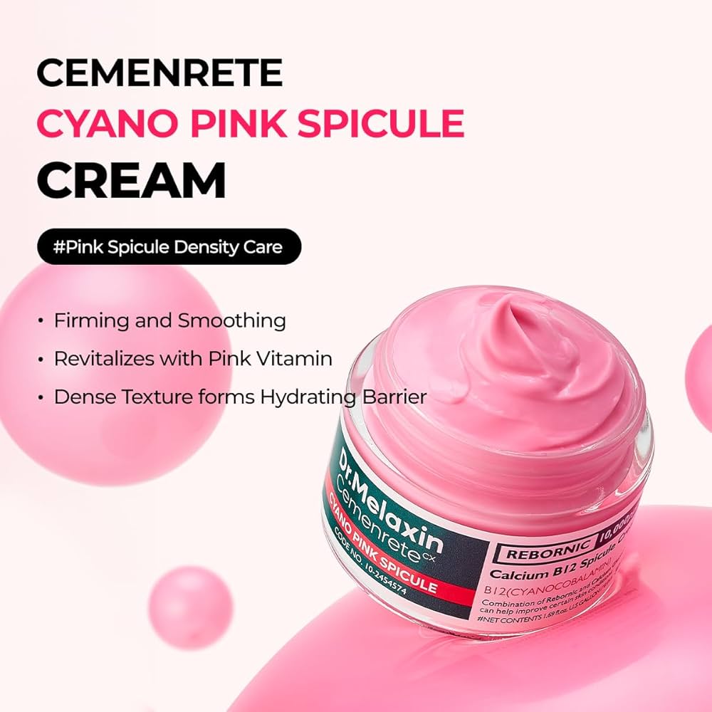 Dr. Melaxin Calcium CX Cemenrete Cyano Pink Spicule Cream 50g