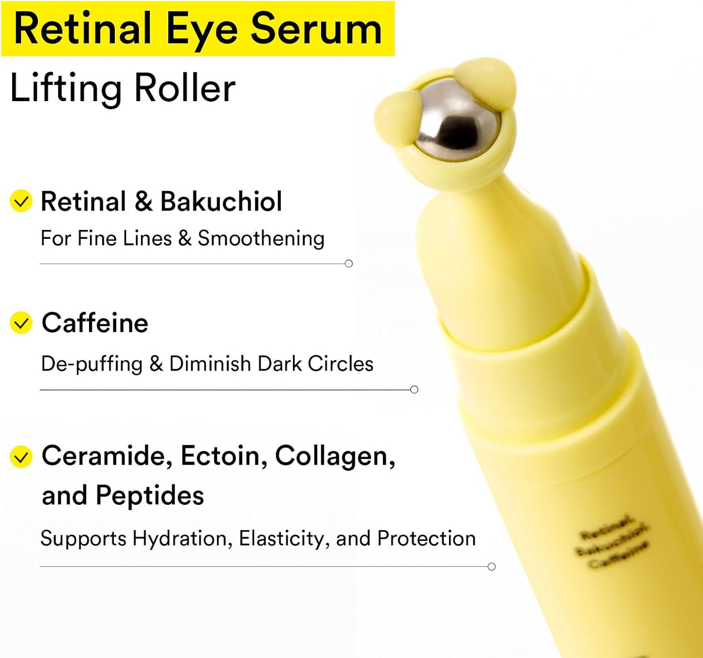 Abib Bakuchiol and Caffeine eye serum UAE