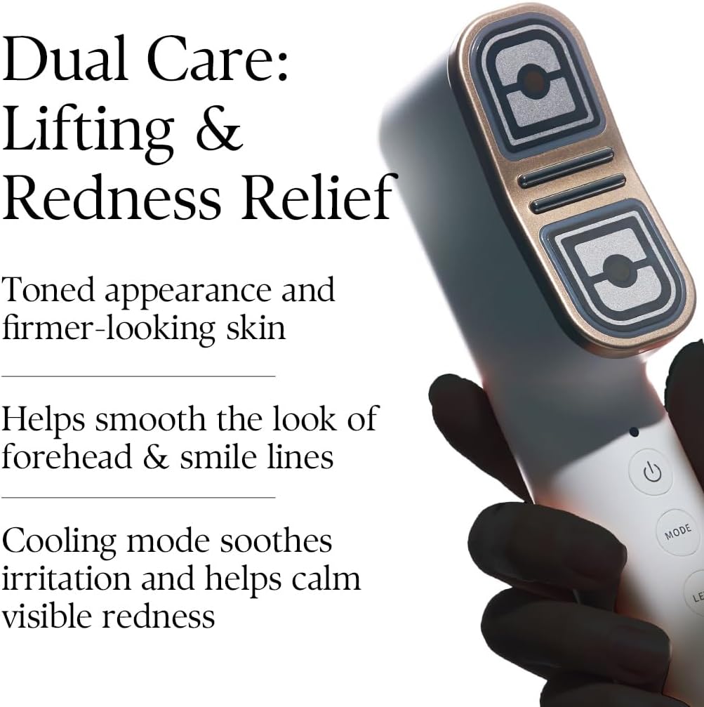 d’Alba Signature Allthera Double Shot Korean RF, dual-ultrasound and cooling beauty device for facial firming, contour care, elasticity and soothing home treatments in UAE.