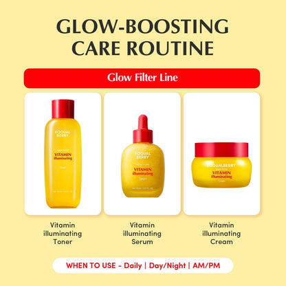 EQQUALBERRY Vitamin Illuminating Cream 50mL