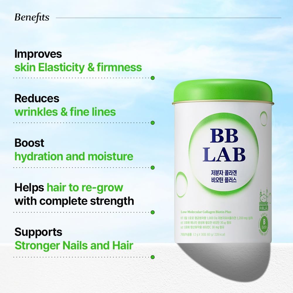 BB LAB Low Molecular Collagen Biotin Plus 30 Sticks