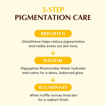 3-step pigmentation care guide