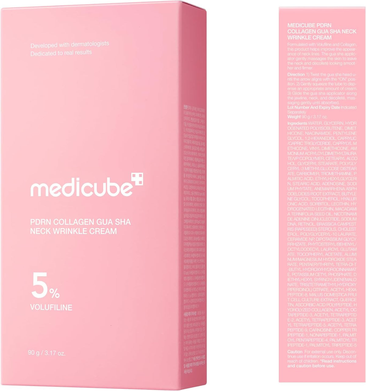 Medicube PDRN Collagen Gua Sha Neck Wrinkle Cream