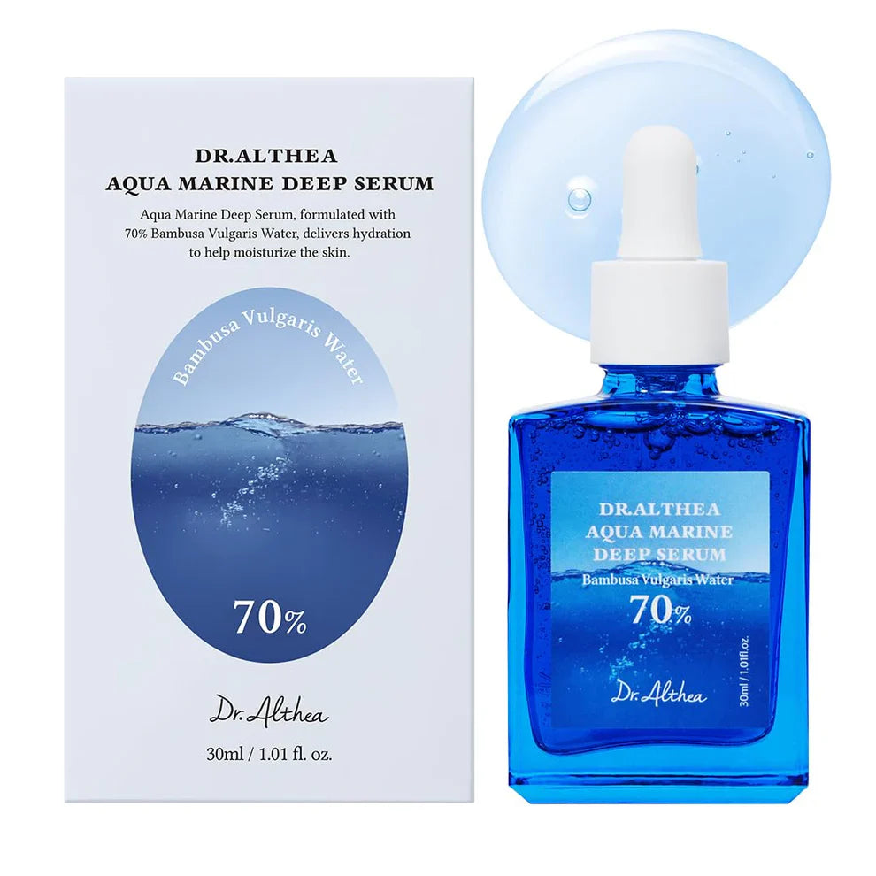 Dr. Althea Aqua Marine Deep Serum 30ml hydrating serum with 70% Bamboo Water UAE
