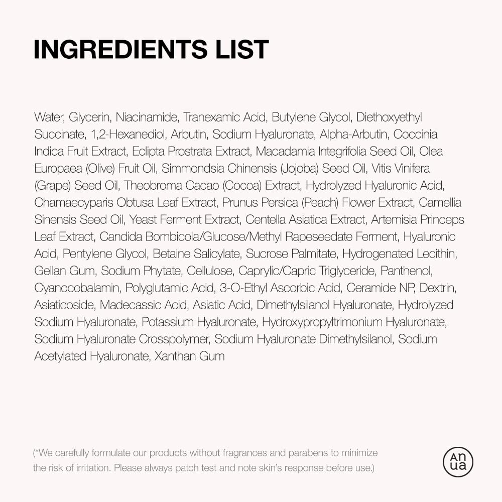 Anua Niacinamide 10% + TXA 4% Serum 30 mL Anua