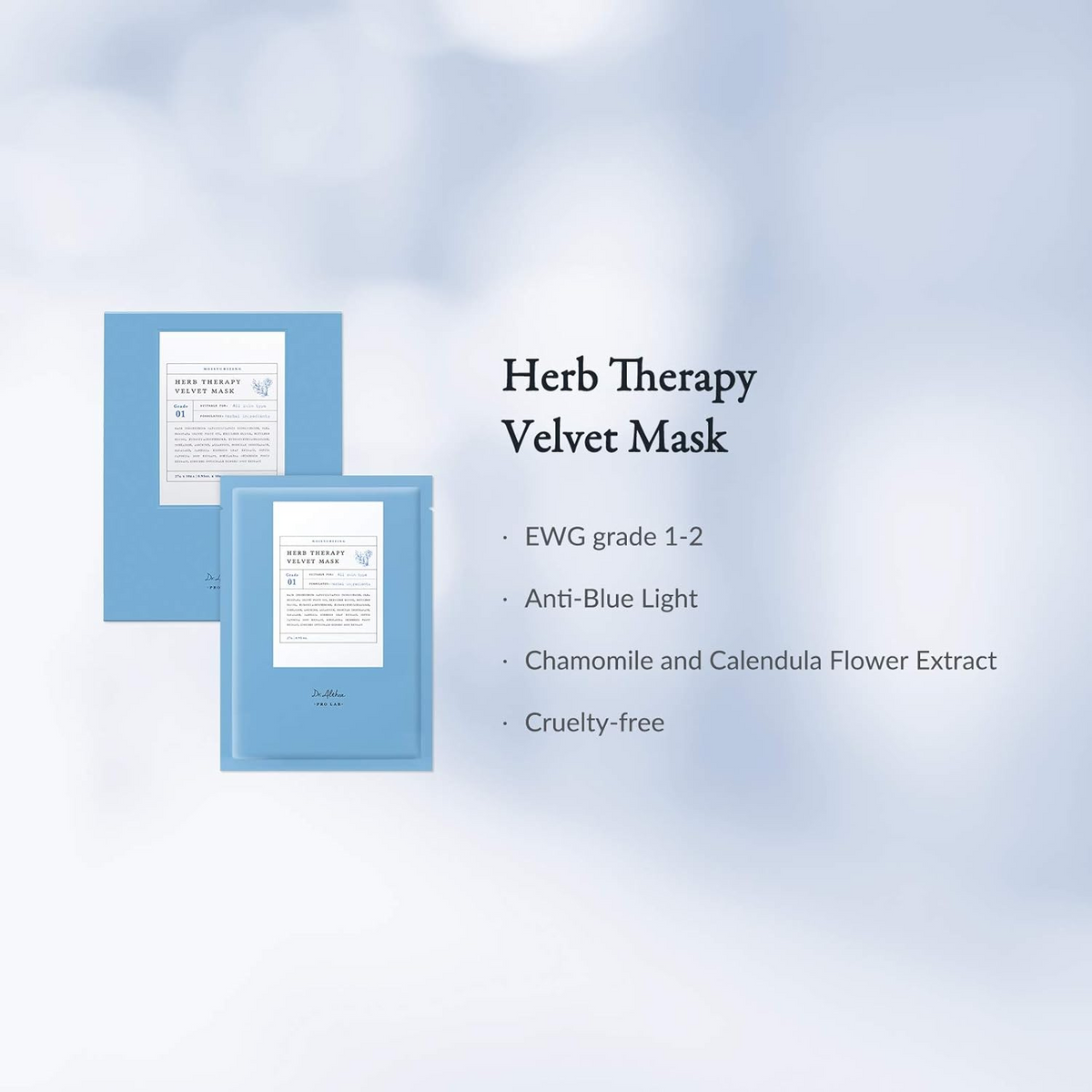 Dr. Althea Herb Therapy Velvet Mask(10pcs) Dr. Althea