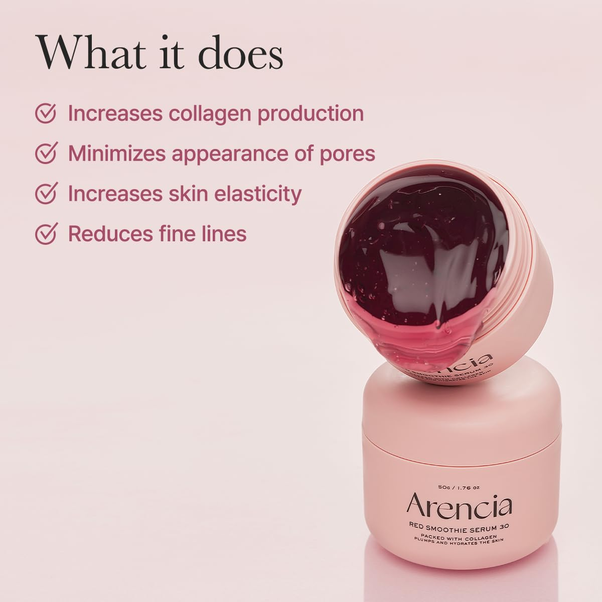 Arencia Red Smoothie Serum 30, 50g Arencia