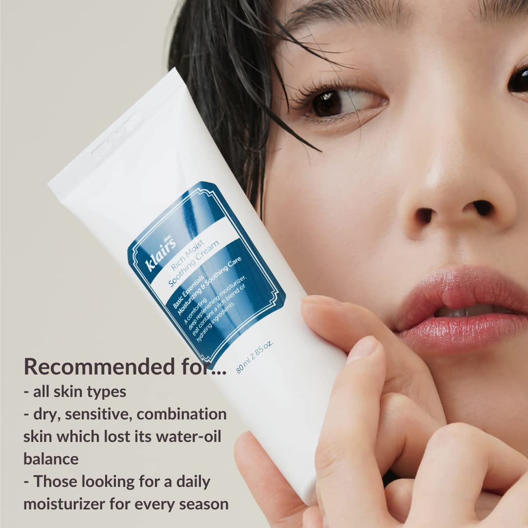 Dear, Klairs Rich Soothing Cream 80mL Dear, Klairs