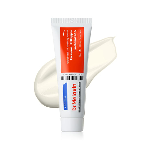 
Dr. Melaxin Exosome Blemish Repair Cream 50mL tube with Cicasome and Panthenol, K-Belle Bliss Korean skincare UAE