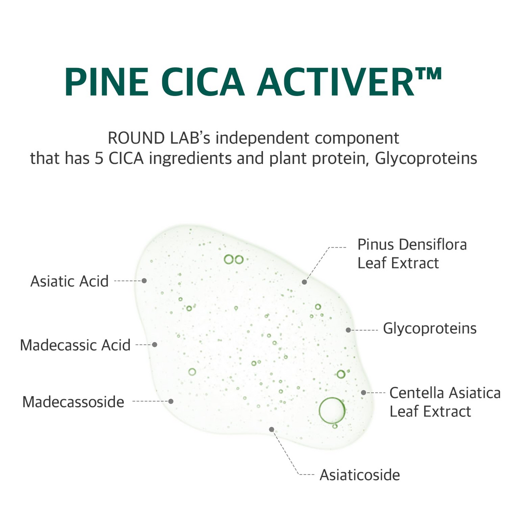 ROUND LAB Pine Calming Cica Ampoule 30mL Round lab