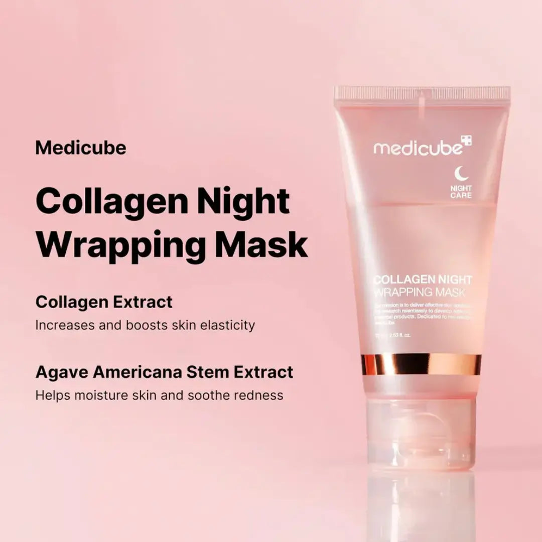 Collagen Night Wrapping Mask tube
