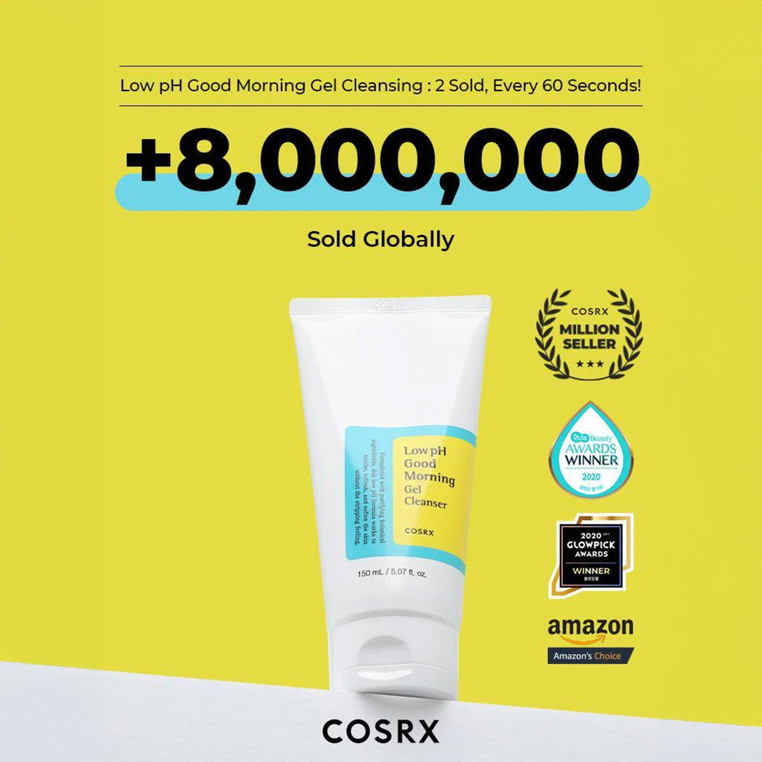 COSRX Low PH Good Morning Gel Cleanser For All Skin Types 150 mL COSRX