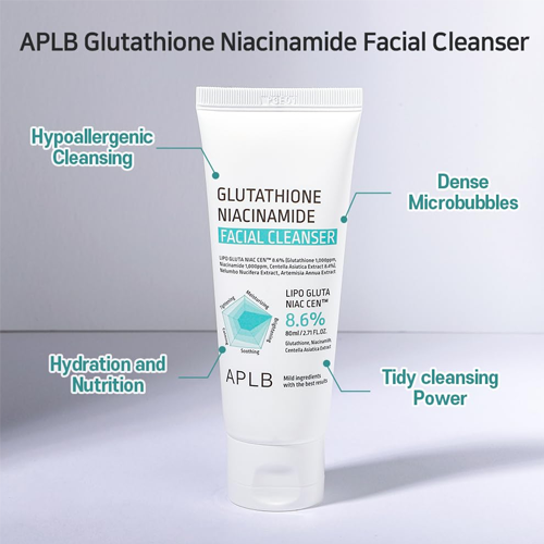 APLB Glutathione Niacinamide Facial Cleanser 80mL APLB