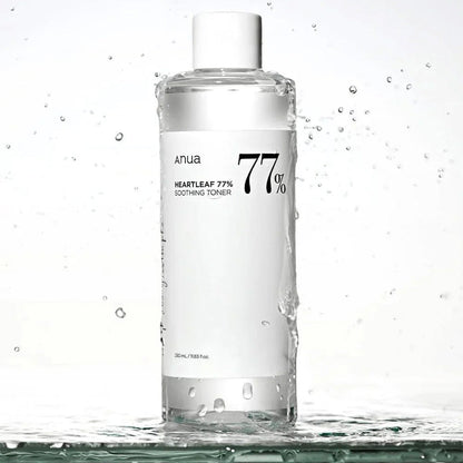 Anua Heartleaf 77% Soothing Facial Toner For Redness & Acne