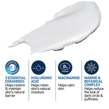 CeraVe Eye Repair Cream With Hyaluronic Acid For Dark Circles & Puffiness 14 mL CeraVe