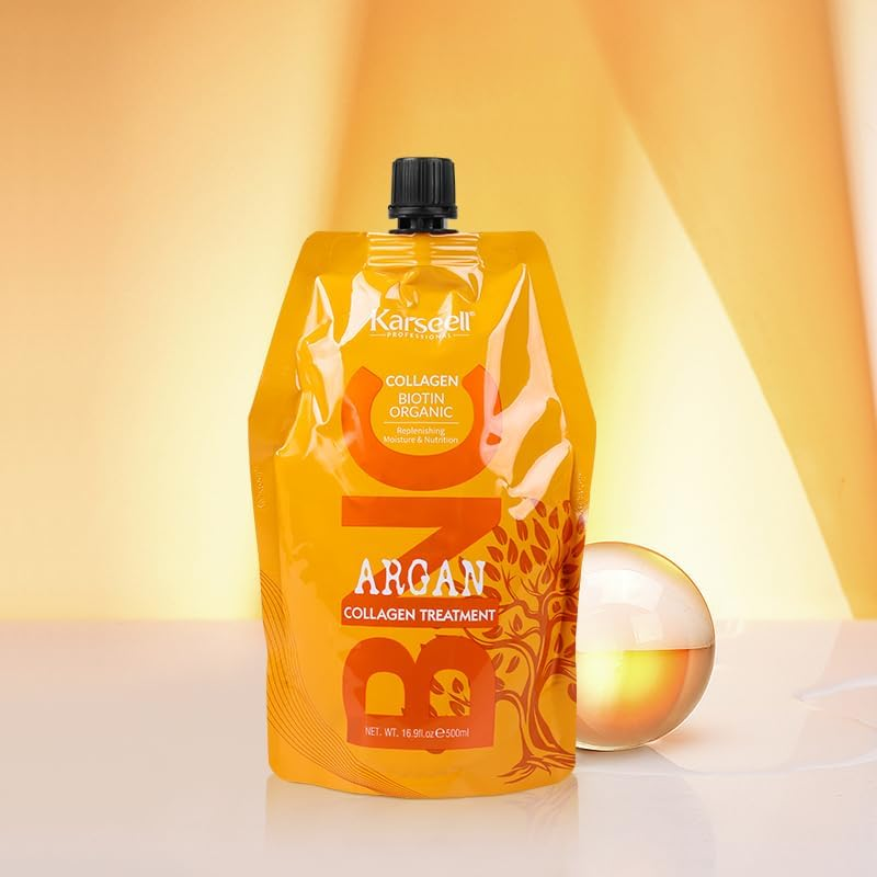a pack of Karseell BNC Collagen Hair Treatment Mask 500 mL
