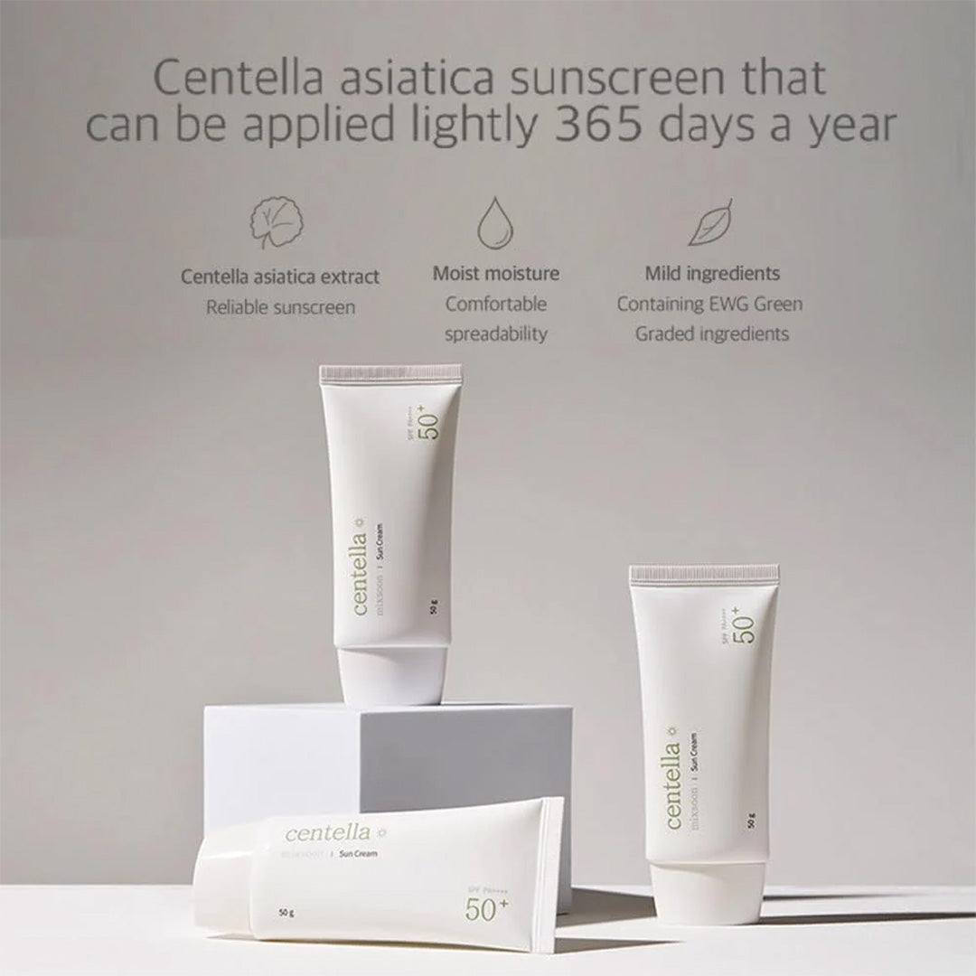 mixsoon Centella Sun Cream SPF 50+ PA++++ 50g Mixsoon